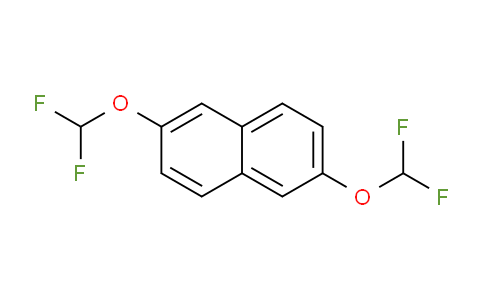 CAS No. 1261487-68-6, 2,6-Bis(difluoromethoxy)naphthalene