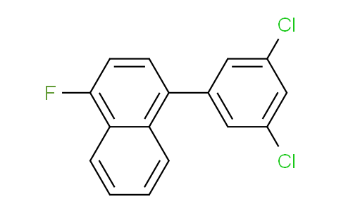 CAS No. 1361724-64-2, 1-(3,5-Dichlorophenyl)-4-fluoronaphthalene