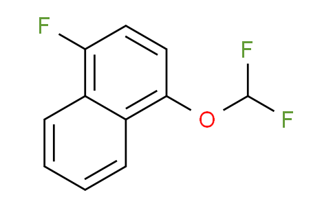 CAS No. 1261660-30-3, 1-(Difluoromethoxy)-4-fluoronaphthalene