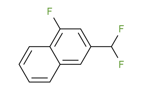 CAS No. 1261729-34-3, 2-(Difluoromethyl)-4-fluoronaphthalene