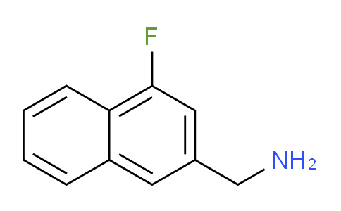 CAS No. 1261881-00-8, 2-(Aminomethyl)-4-fluoronaphthalene