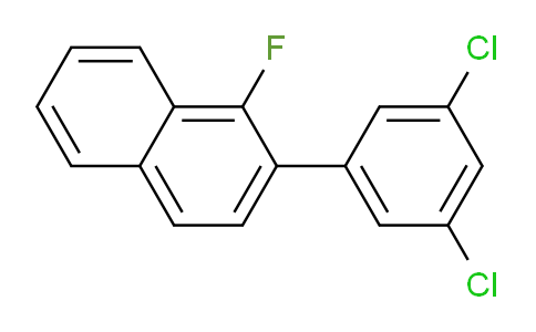 CAS No. 1361832-05-4, 2-(3,5-Dichlorophenyl)-1-fluoronaphthalene