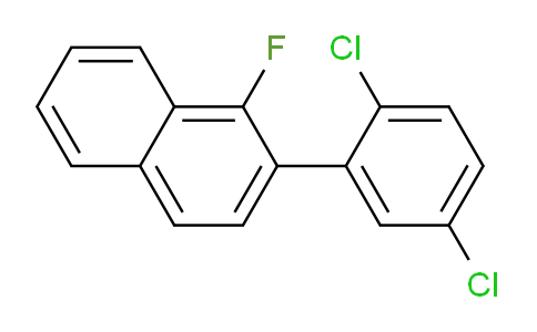 CAS No. 1361766-45-1, 2-(2,5-Dichlorophenyl)-1-fluoronaphthalene