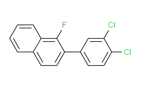 CAS No. 1361730-10-0, 2-(3,4-Dichlorophenyl)-1-fluoronaphthalene
