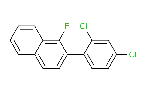 CAS No. 1361826-62-1, 2-(2,4-Dichlorophenyl)-1-fluoronaphthalene