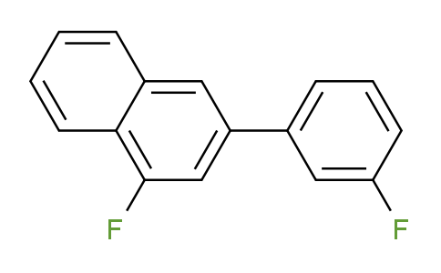 CAS No. 1214341-64-6, 1-Fluoro-3-(3-fluorophenyl)naphthalene