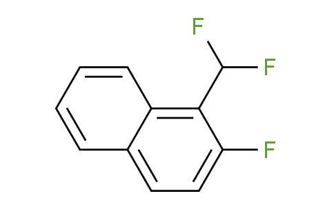 CAS No. 1261456-43-2, 1-(Difluoromethyl)-2-fluoronaphthalene
