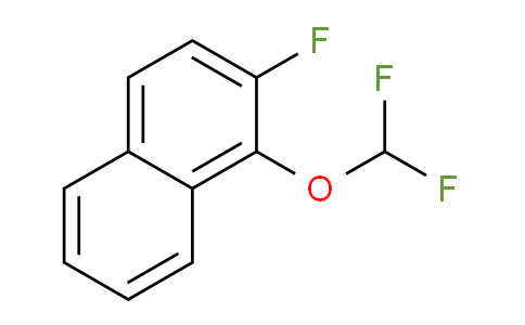 CAS No. 878998-79-9, 1-(Difluoromethoxy)-2-fluoronaphthalene