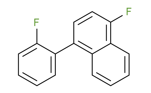 CAS No. 1214378-53-6, 1-Fluoro-4-(2-fluorophenyl)naphthalene
