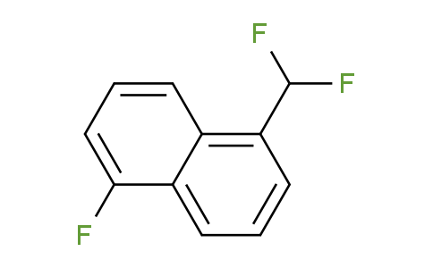 CAS No. 1261459-07-7, 1-(Difluoromethyl)-5-fluoronaphthalene