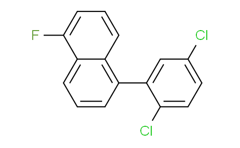 CAS No. 1361809-27-9, 1-(2,5-Dichlorophenyl)-5-fluoronaphthalene