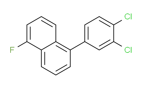 CAS No. 1361471-77-3, 1-(3,4-Dichlorophenyl)-5-fluoronaphthalene