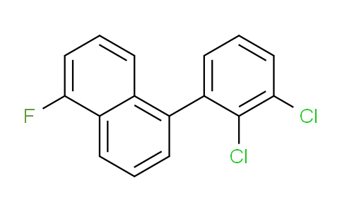 CAS No. 1361729-58-9, 1-(2,3-Dichlorophenyl)-5-fluoronaphthalene