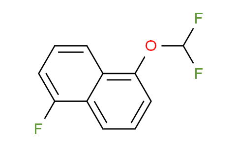 CAS No. 1261488-53-2, 1-(Difluoromethoxy)-5-fluoronaphthalene