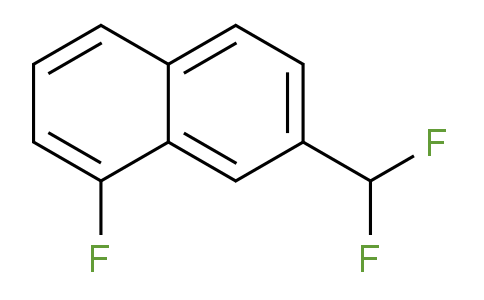 CAS No. 1261532-30-2, 2-(Difluoromethyl)-8-fluoronaphthalene