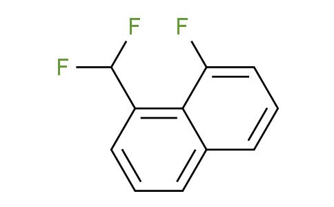 CAS No. 1261807-68-4, 1-(Difluoromethyl)-8-fluoronaphthalene