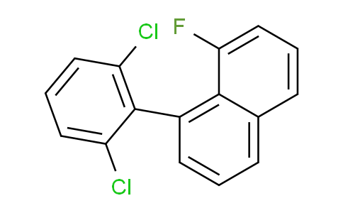 CAS No. 1361518-21-9, 1-(2,6-Dichlorophenyl)-8-fluoronaphthalene