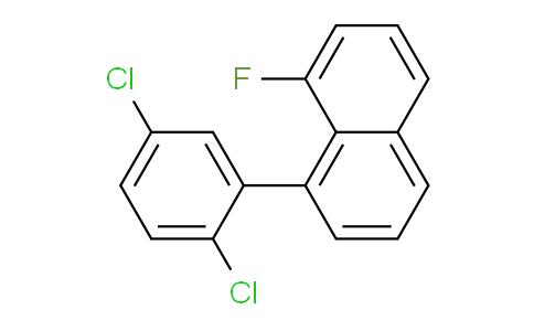 CAS No. 1361795-95-0, 1-(2,5-Dichlorophenyl)-8-fluoronaphthalene