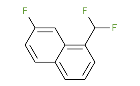 CAS No. 1261562-80-4, 1-(Difluoromethyl)-7-fluoronaphthalene