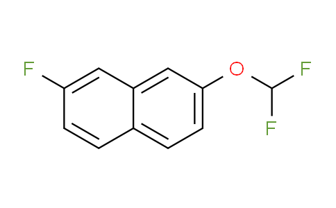 CAS No. 1261627-55-7, 2-(Difluoromethoxy)-7-fluoronaphthalene