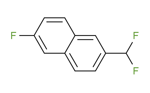 CAS No. 1261807-69-5, 2-(Difluoromethyl)-6-fluoronaphthalene