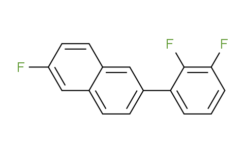 CAS No. 1261876-13-4, 2-(2,3-Difluorophenyl)-6-fluoronaphthalene