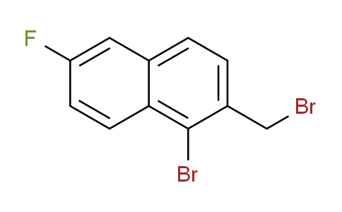 CAS No. 301822-83-3, 1-Bromo-2-(bromomethyl)-6-fluoronaphthalene