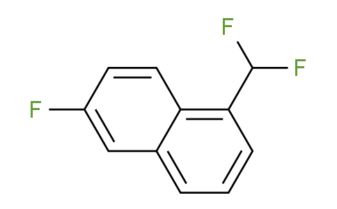 CAS No. 1261676-49-6, 1-(Difluoromethyl)-6-fluoronaphthalene
