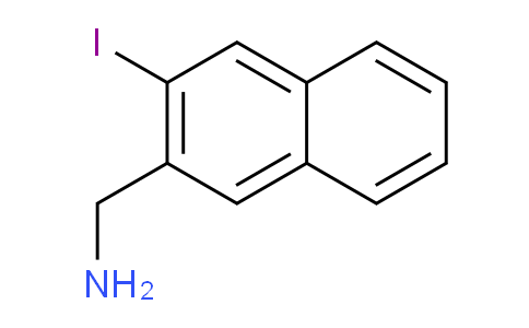 CAS No. 1261747-26-5, 2-(Aminomethyl)-3-iodonaphthalene