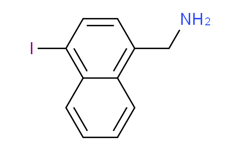 CAS No. 1261558-77-3, 1-(Aminomethyl)-4-iodonaphthalene