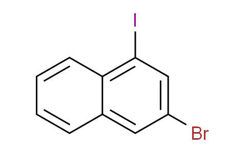 CAS No. 1261843-11-1, 3-Bromo-1-iodonaphthalene