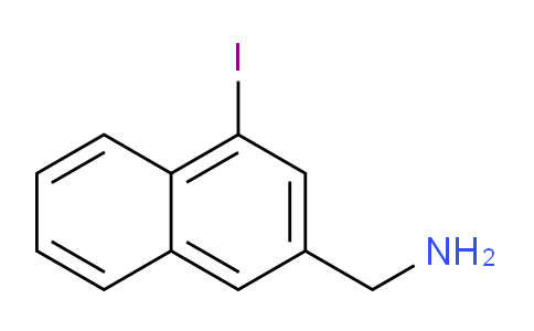 CAS No. 1261806-16-9, 2-(Aminomethyl)-4-iodonaphthalene