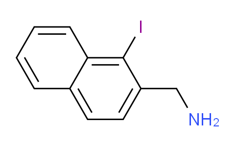 CAS No. 1261800-92-3, 2-(Aminomethyl)-1-iodonaphthalene