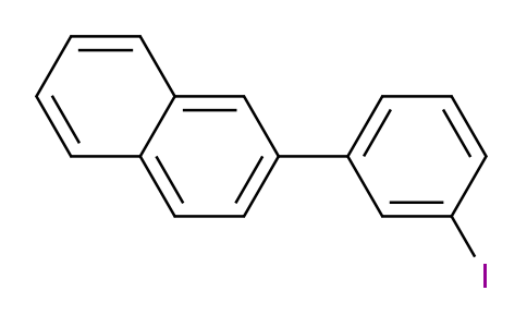 CAS No. 1001337-32-1, 2-(3-Iodophenyl)naphthalene