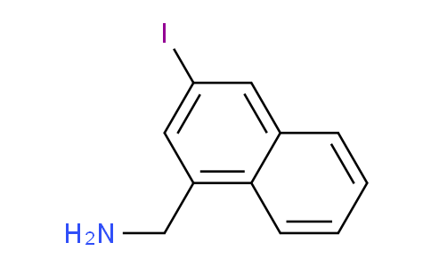 CAS No. 1261454-01-6, 1-(Aminomethyl)-3-iodonaphthalene
