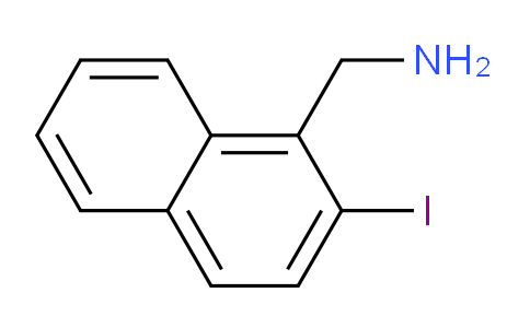 CAS No. 1261467-64-4, 1-(Aminomethyl)-2-iodonaphthalene