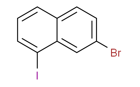 CAS No. 1261767-53-6, 7-Bromo-1-iodonaphthalene