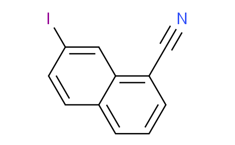 CAS No. 1261452-75-8, 1-Cyano-7-iodonaphthalene