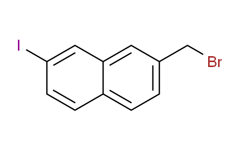 CAS No. 1261528-90-8, 2-(Bromomethyl)-7-iodonaphthalene