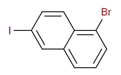 CAS No. 1261752-97-9, 1-Bromo-6-iodonaphthalene