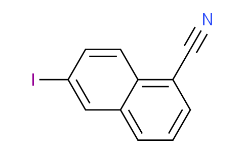 CAS No. 1261533-30-5, 1-Cyano-6-iodonaphthalene