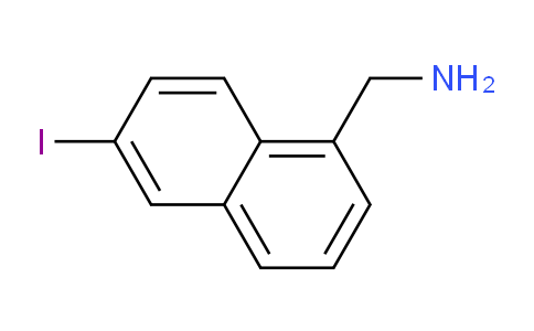 CAS No. 1261662-32-1, 1-(Aminomethyl)-6-iodonaphthalene