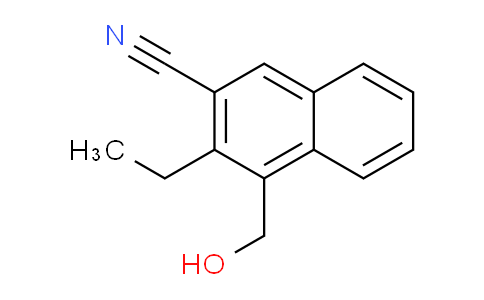 CAS No. 719275-87-3, 3-Ethyl-4-(hydroxymethyl)-2-naphthonitrile
