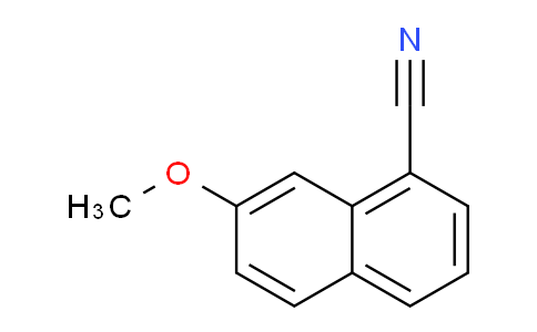 CAS No. 158365-54-9, 7-Methoxy-1-naphthonitrile