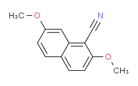 CAS No. 16000-40-1, 2,7-Dimethoxy-1-naphthonitrile