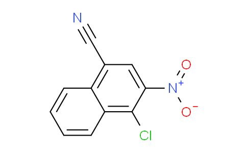 CAS No. 61499-36-3, 4-Chloro-3-nitro-1-naphthonitrile