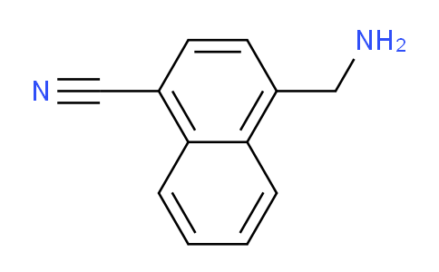 CAS No. 741232-49-5, 4-(Aminomethyl)-1-naphthonitrile