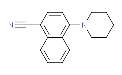 CAS No. 507476-72-4, 4-(Piperidin-1-yl)-1-naphthonitrile