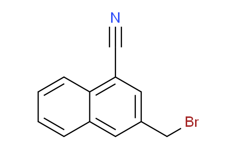 CAS No. 1261487-71-1, 2-(Bromomethyl)-4-cyanonaphthalene