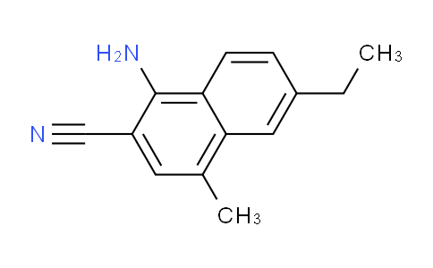 CAS No. 367912-41-2, 1-Amino-6-ethyl-4-methyl-2-naphthonitrile